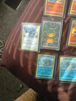 12 Card Lot Of Used Pokemon Cards - Image 4