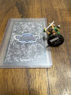 Yu-Gi-Oh Dungeon Dice Monsters Alligator's Sword DDM Japanese figure card - Image 2