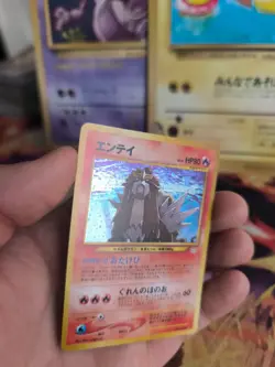 Pokemon Karte Card Entei Neo Revelation Awakening Legends Holo Wotc japanese NM - Image 4