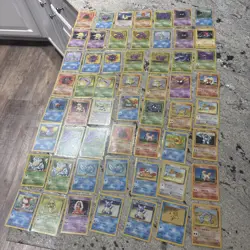 Lot Of 56 Pokemon Cards Fossil, Jungle, Base Set, Base Set 2, WOTC NM - Image 1