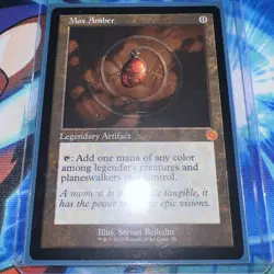 Mox Amber the Brothers' War Retro Frame Mythic Rare Legendary MTG Card - Image 1