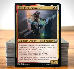 MTG Custom Commander Deck: KOLL THE FORGEMASTER - INFINITE COMBO - 100 Card EDH - Image 1