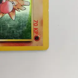 Pokemon TCG Karte Nockchan Hitmonchan 7/102 Base Set Holo Rare Deutsch - Image 5