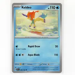 Pokemon TCG Keldeo 044/162 Sv05 Temporal Forces Regular Uncommon Card EN-NM 2024 - Image 1