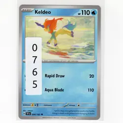 Pokemon TCG Keldeo 044/162 Sv05 Temporal Forces Regular Uncommon Card EN-NM 2024 - Image 3
