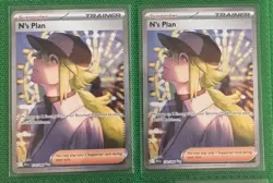N's Plan Sir 170/086 SV11B English Pokemon Card Black Bolt - Image 1