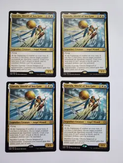 4x Linvala, Shield of Sea Gate- Zendikar Rising - Near Mint - MTG - Image 1