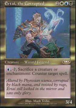 1x Ertai, the Corrupted Heavy Play MTG Magic - Kid Icarus - - Image 1