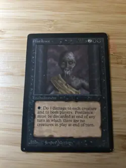 Pestilence - Limited Beta - Battle Worn Condition - Image 1