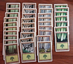 35x Forest Basic Land - MP - 7th Edition - SPARROW MAGIC mtg - Image 1