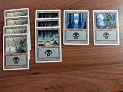 9x Swamp Basic Land - LP - 7th Edition - SPARROW MAGIC mtg - Image 1