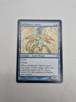 Spellstutter Sprite #89 Light Play 2007 Magic The Gathering Lorwyn - Image 1