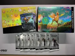 Magic: The Gathering - Final Fantasy Chocobo Bundle *Opened, NO Chocobo Booster* - Image 1