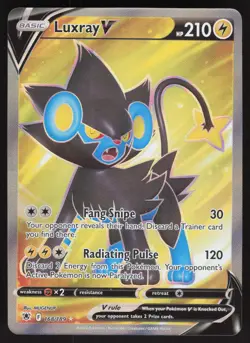 Luxray V 168/189 Ultra Rare Pokemon TCG SWSH10: Astral Radiance NM - Image 1