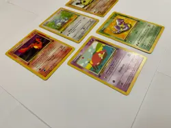 First Edition Pokemon Team Rocket Lot Slowpoke Charmander Ekans Mankey Dratini - Image 2