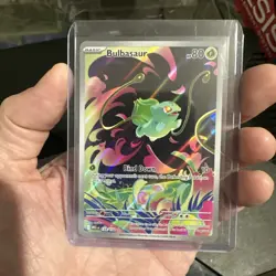 Pokemon TCG Bulbasaur 133/132 Mega Evolution Illustration Rare NM - Image 1