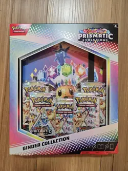 Pokemon TCG: Scarlet & Violet Prismatic Evolutions Binder Collection New Sealed - Image 1
