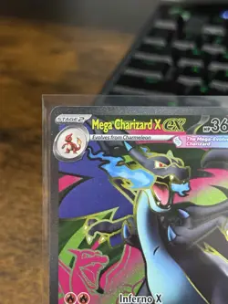 Pokemon TCG Mega Charizard EX 109/094 Ultra Rare Phantasmal Flames Near Mint - Image 3