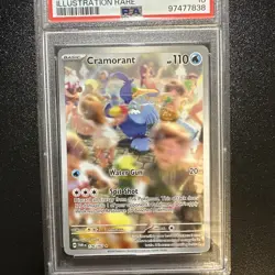 PSA 10 - CRAMORANT 176/167 - ILLUSTRATION RARE - POKEMON - TWILIGHT MASQUERADE - Image 3