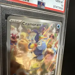 PSA 10 - CRAMORANT 176/167 - ILLUSTRATION RARE - POKEMON - TWILIGHT MASQUERADE - Image 4