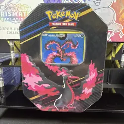 Pokemon Crown Zenith Galarian Moltres Tin - Image 1