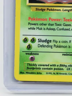 Sleimok - Muk Pokemon Karte TCG WOTC 13/62 Rare Holo Fossil /Q36 - Image 5