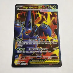 Mega Heracross ex 108/094 ME02: Phantasmal Flames Ultra Rare 2025 Pokemon NM - Image 1