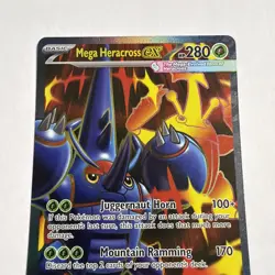 Mega Heracross ex 108/094 ME02: Phantasmal Flames Ultra Rare 2025 Pokemon NM - Image 3