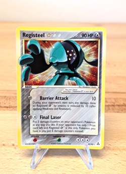 2006 Registeel Gold Star Holofoil Rare EX Legend Maker 92/92 Vintage CLEAN NM - Image 1