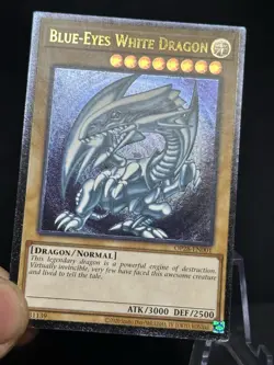 Blue-Eyes White Dragon OP28-EN001 Ultimate Rare - Image 1