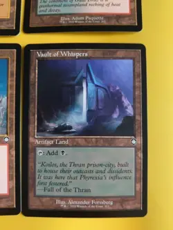 Smoldering Marsh,Silverbluff Bridge,Vault of Whispers,Exotic Orchard MTG 4 Card - Image 2