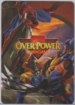 VENOM - Rare - 1995 Marvel Overpower Hero Character CCG Card - Image 2