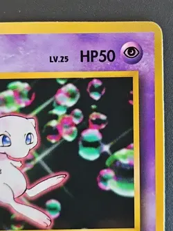 Old BackMew Anime Retro Promo Rare Pokemon Card Game - Image 4