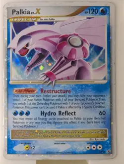 Palkia LV. X DP18 Holo Black Star Promo Pokemon Card TCG Diamond & Pearl HP - Image 1