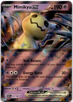 Mimikyu ex - Promo SV: Scarlet & Violet Promo Cards 004 NM - Image 1
