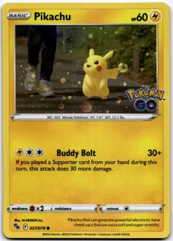 Pikachu - (Cosmos Holo) Promo Miscellaneous Cards & Products 027/078 NM - Image 1