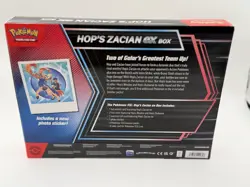 Pokemon TCG Hop’s Zacian Ex Box Sealed . Oversized Cards Boosters & More - Image 4