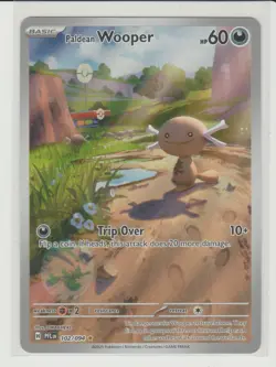 Paldean Wooper - Illustration Rare Pokemon Card PFL 102/094 - Image 1