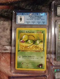 Lot Of 7 Graded Pokemon Cards Vintage And New - Image 1