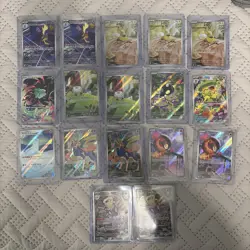 Pokemon Card Lot 17 TCG Illustration Cards As Shown In Pictures. - Image 1