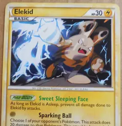 Elekid 21/102 Rare Non-Holo Triumphant Set Pokemon Card NM - Image 2