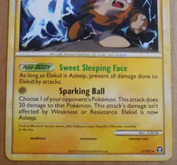 Elekid 21/102 Rare Non-Holo Triumphant Set Pokemon Card NM - Image 3