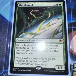 Ouroboroid Edge of Eternities Magic the Gathering FOIL Card M #201 - Image 1