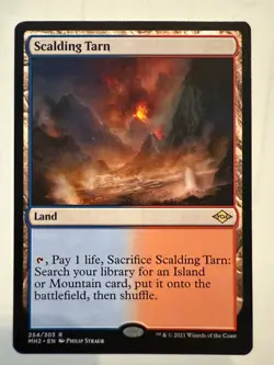 MTG: Scalding Tarn Card Regular Modern Horizons 2 254/303-NM - Image 1