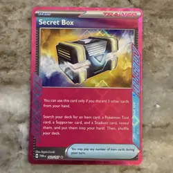 Pokemon TCG Secret Box Ace Spec 163/167 Sv06 Twilight Masquerade Holo Card - Image 1