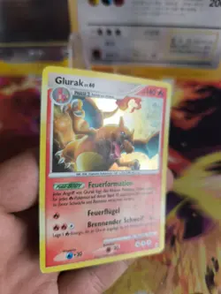Pokemon Karte Card Charizard Glurak LV. 60 platinum Arceus Cosmo Holo Exc - Image 3
