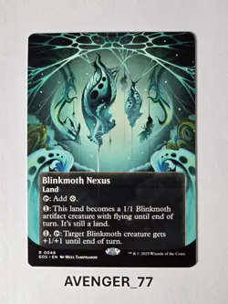 Magic the Gathering MTG #0048 Blinkmoth Nexus Borderless Edge of Eternities EOS - Image 1