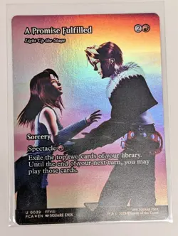 A Promise Fulfilled / Light Up the Stage (Showcase) Final Fantasy - MTG - Image 1