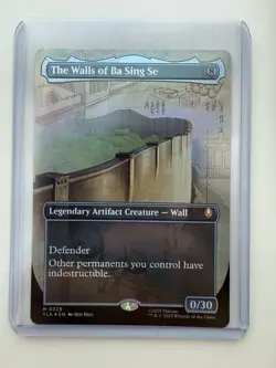 The Walls of Ba Sing Se (Borderless Foil) MTG Avatar: The Last Airbender 329 NM - Image 1