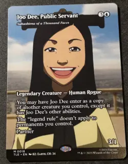 Joo Dee, Public Servant - Borderless - TLE - MTG - EN - NM - 0018 - Image 1